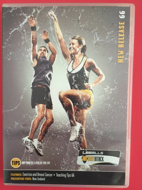 LESMILLS BODY ATTACK Release 66 DVD/CD $49.99 - PicClick AU